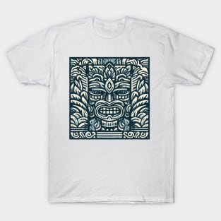 Blue Tiki god for Your Tiki Vibes T-Shirt